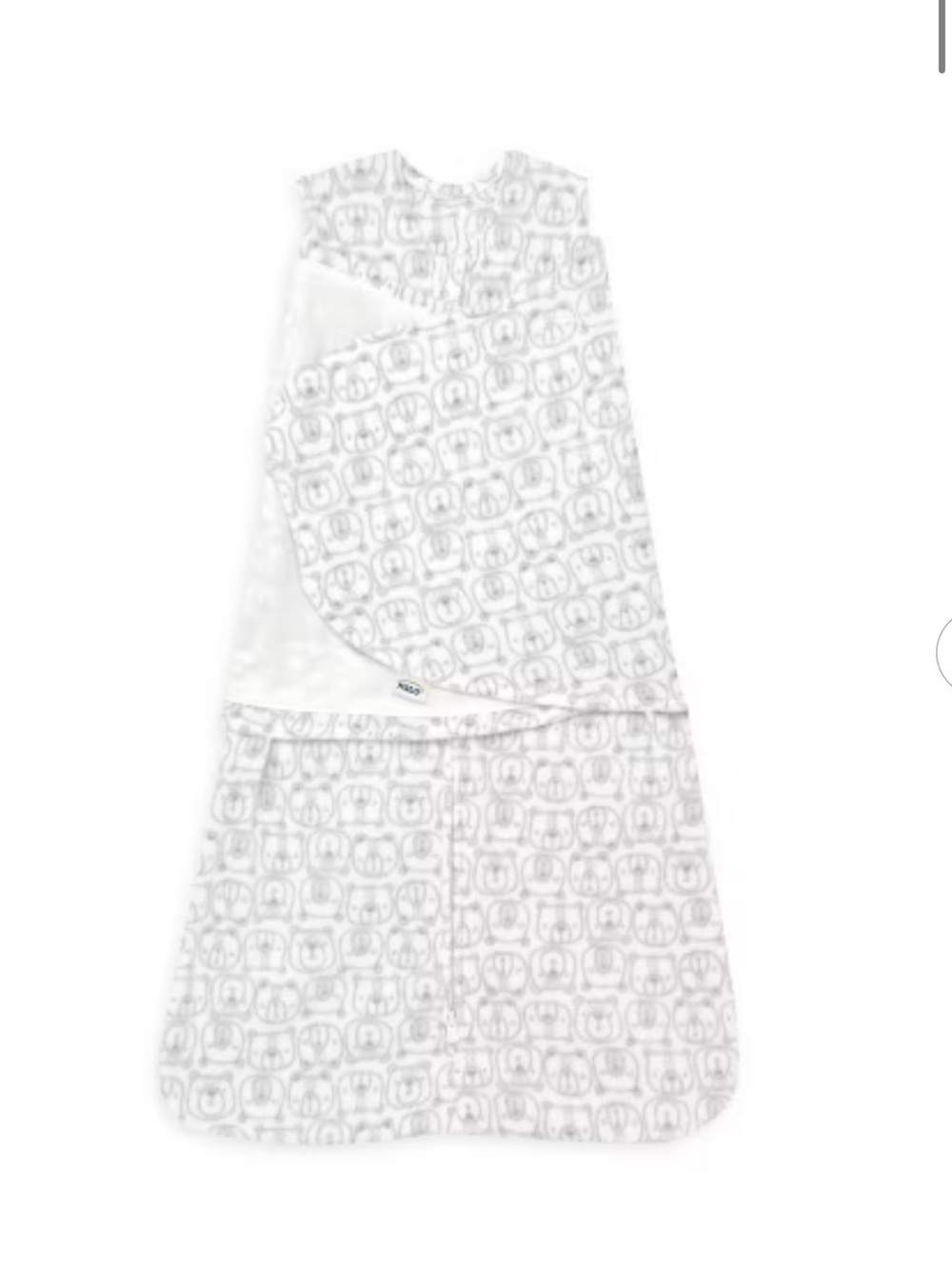 HALO Baby Micro-Fleece Sleepsack Sleeveless Swaddle Wrap - Bear Faces